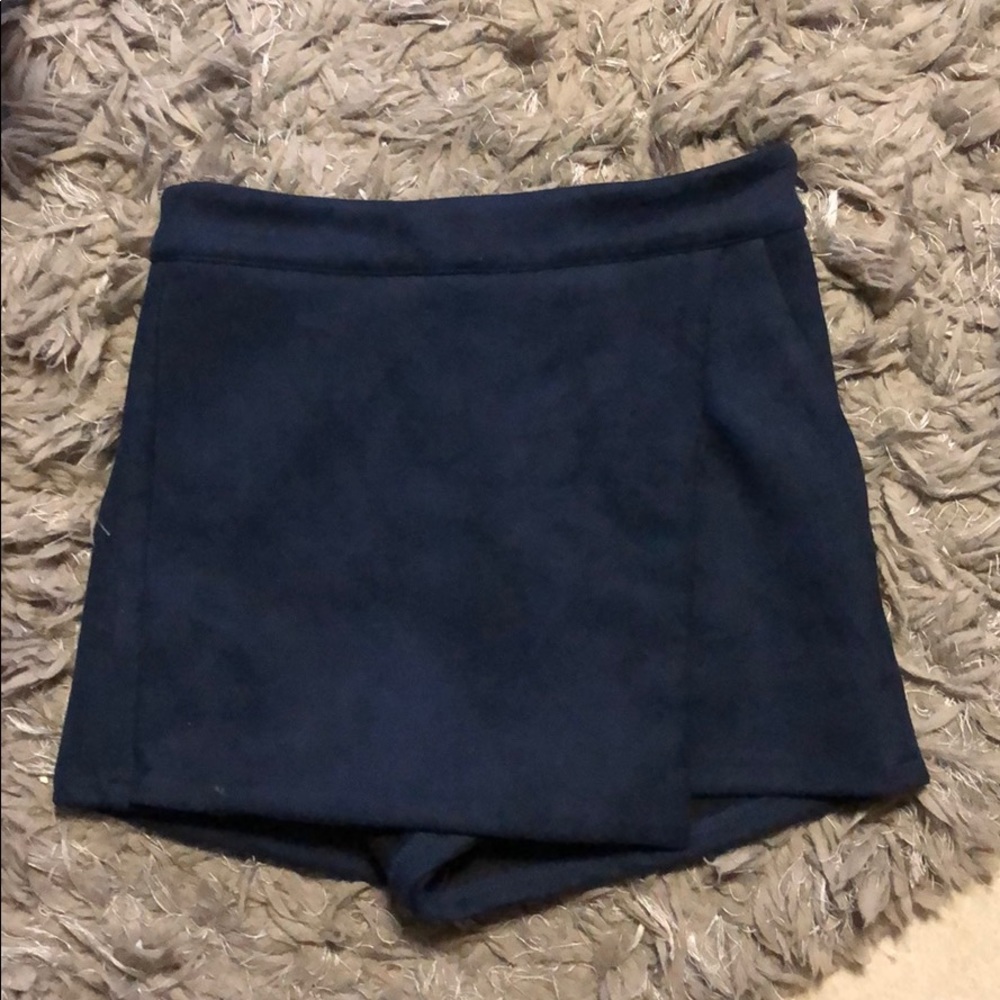 Blue skort
